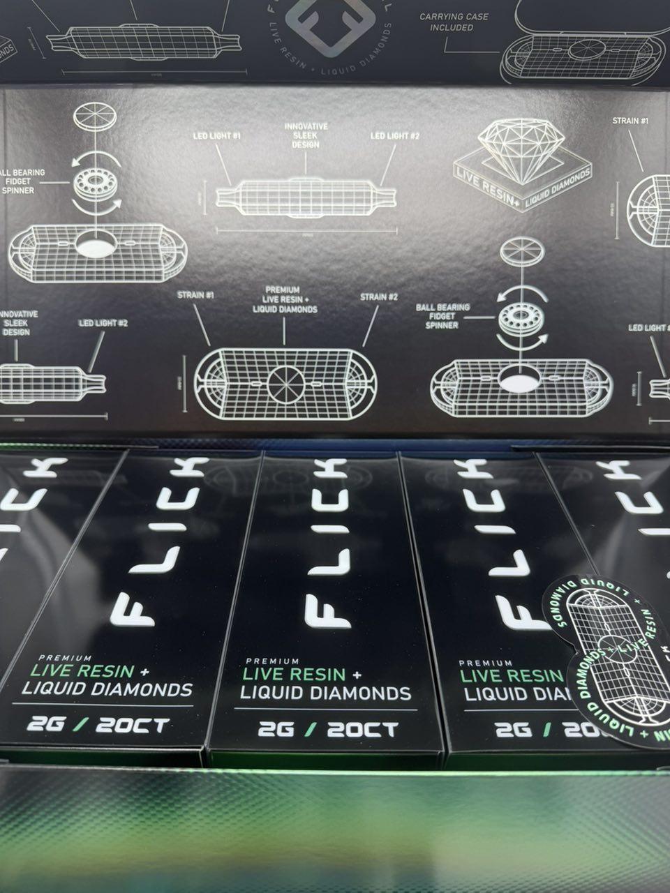 flick dual disposable 2g