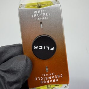 flick white truffle x orange creamsicle