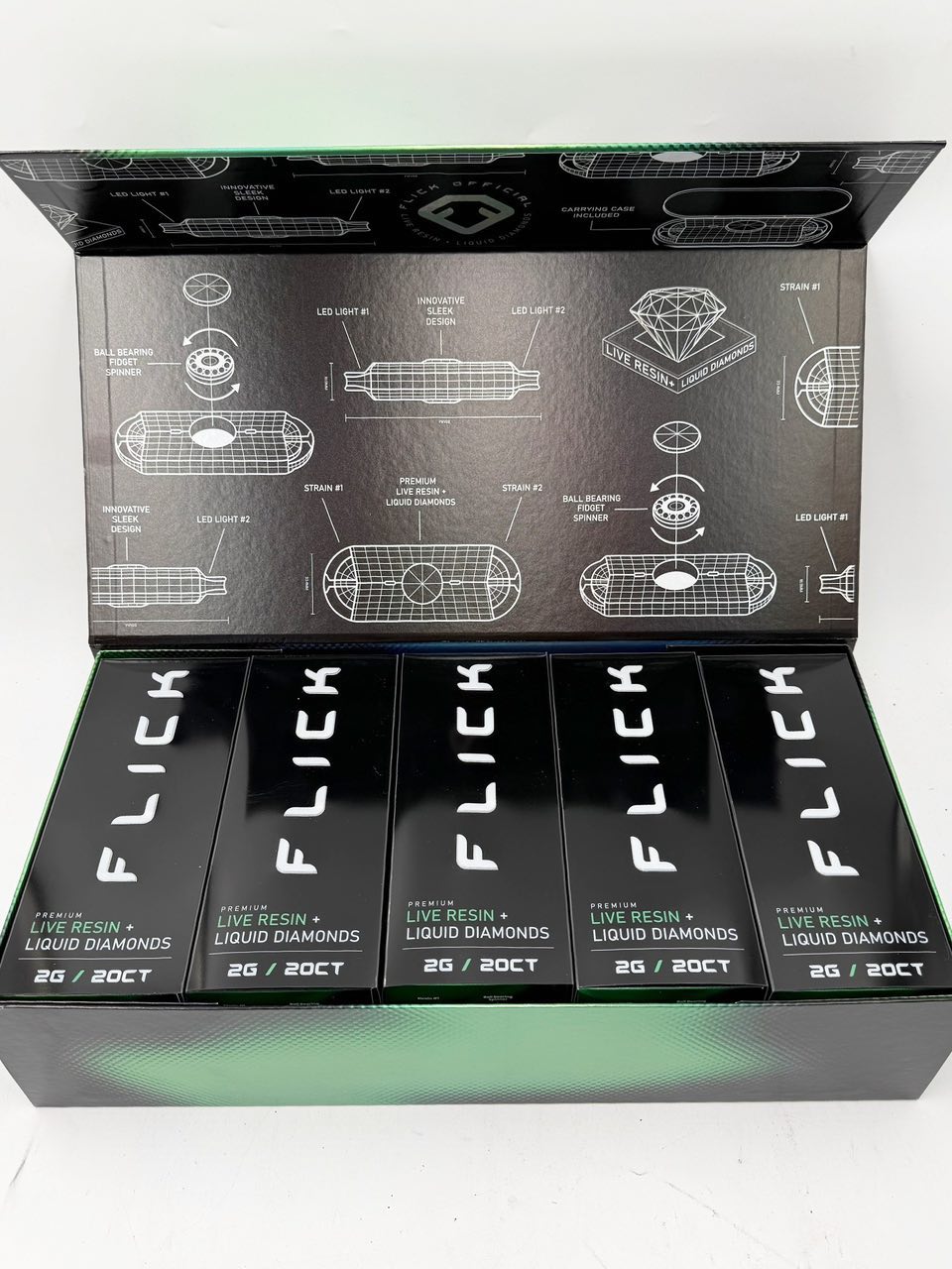 BUY FLICK FIDGET SPINNER DISPOSABLE 2G ONLINE